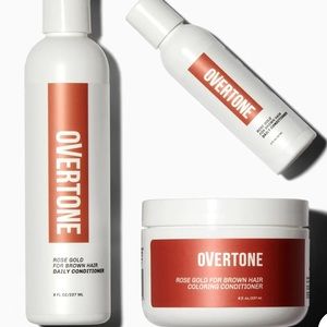 OVERTONE Complete Hair System - Rose Gold for Brown Hair